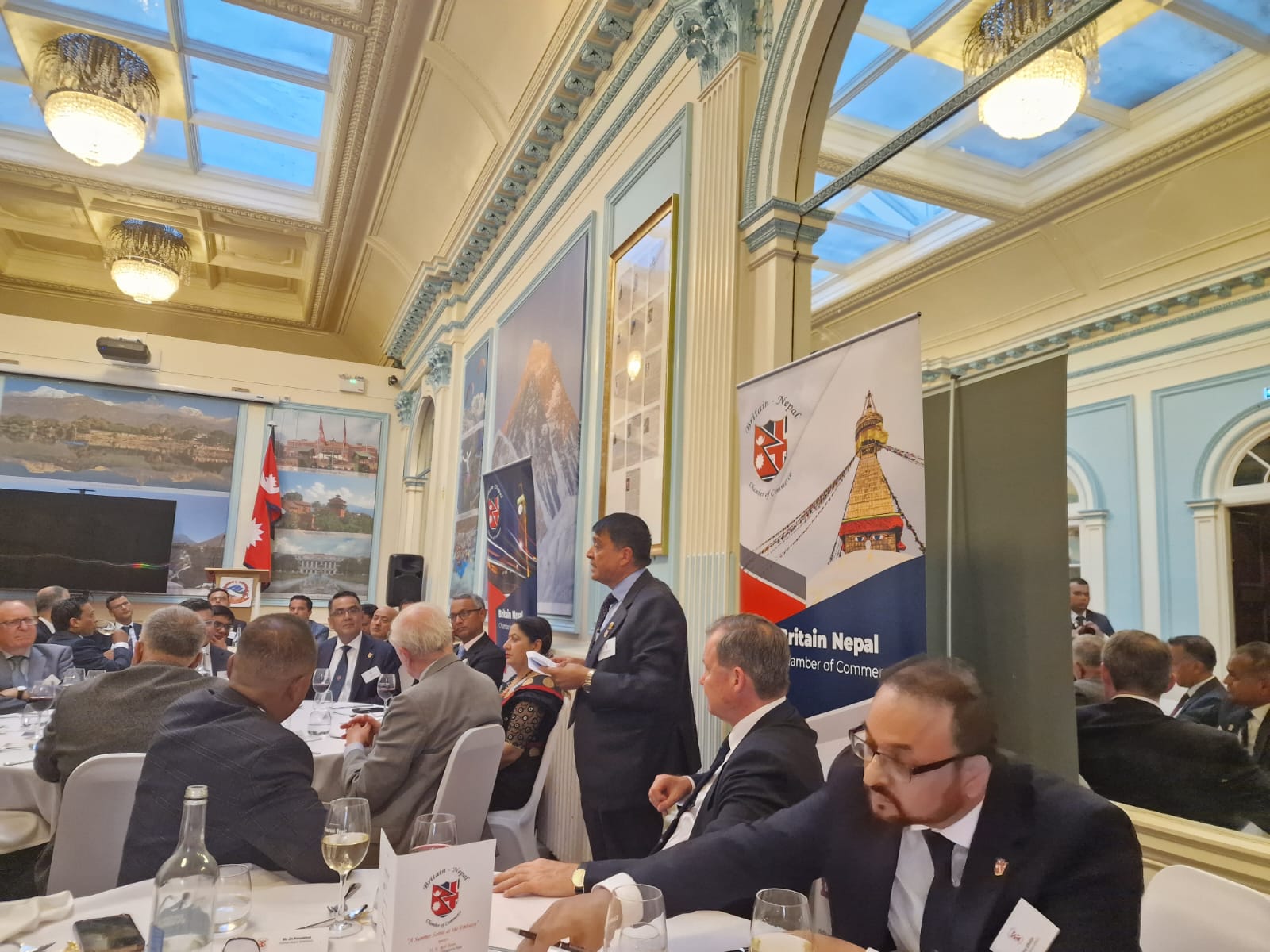 बेलायती कम्पनीहरूलाई नेपालमा लगानी गर्न महासंघ अध्यक्ष ढकालको आग्रह